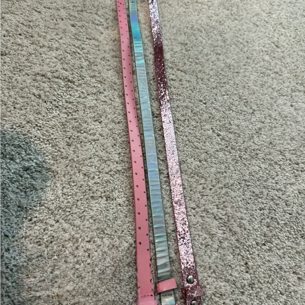 Little Girl Belt Set of 3
